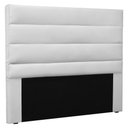Ver imagem 1 de Cabeceira Estofada Cama Box Casal Queen Size 160cm Branco