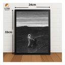 Ver imagem 2 de Quadro Religioso Jesus Salvando Pedro 33x24cm com Vidro