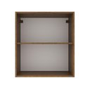 Ver imagem 4 de Armário Aéreo Madesa Agata 60cm com 1 Porta Rustic Preto