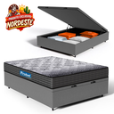 Ver imagem 2 de Cama Box Baú com Colchão de Espuma D60 Double Face Guarda Costas Comfort Force Probel Casal 138cm