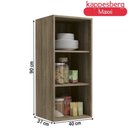 Ver imagem 3 de Armário de Cozinha Aéreo 40cm 1 Porta G761 Maxxi Kappesberg - Nogal
