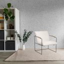 Ver imagem 2 de Poltrona Musa Folidoro Estrutura Aço Carbono Cor Preto Almofada Linho Algodão