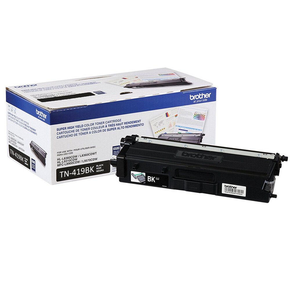 Toner Brother Tn-419bk Preto | Hl-l8360cdw Mfc-l8610cdw Mfc-l8900cdw Mfc-l9570cdw | Original 9k