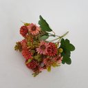 Ver imagem 3 de Flor Artificial Buquê Margaridas com Cravo 30cm