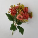 Ver imagem 4 de Flor Artificial Buquê Margaridas com Cravo 30cm