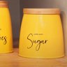Lata Porta Condimentos Sugar Sunshine Mostarda Cozinha Yoi - 2