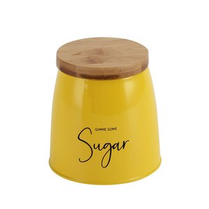 Lata Porta Condimentos Sugar Sunshine Mostarda Cozinha Yoi
