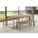 Ver imagem 2 de Mesa Retangular em Madeira Maciça Primavera 220cm Bege