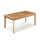 Ver imagem 1 de Mesa Retangular em Madeira Maciça Primavera 220cm Bege