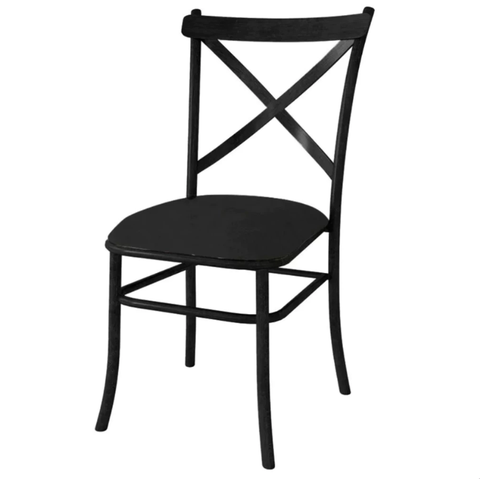 Cadeira Estilo Industrial para Cozinha ou Copa com Estofado Confortável