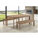 Ver imagem 2 de Mesa em Madeira Maciça Retangular 220cm Primavera Marrom