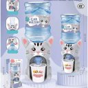 Ver imagem 2 de Mini Bebedouro de Água Infantil 350 Ml Educativo:gato