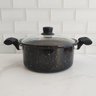 Caçarola Esmaltada Preta 3,2 Litros Panela com Tampa de Vidro Esmaltados Silva - 8
