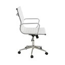 Ver imagem 4 de Kit 4 Cadeiras Office Sevilha Pu Baixa Várias Cores - Rivatti