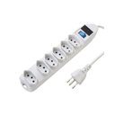 Ver imagem 1 de Protetor de Linha 6 Tomadas Branco Bivolt Exatron
