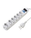 Ver imagem 1 de Protetor de Linha 6 Tomadas Branco Bivolt Exatron