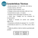Ver imagem 3 de Protetor de Linha 4 Tomadas Branco Cabo 1,5m Bivolt Exatron