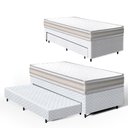 Ver imagem 4 de Cama Box com Colchão de Espuma D33 Double Face Territory Hellen + Auxiliar de Espuma Unique