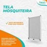 Tela Mosquiteira em Alumínio Altura Regulável Largura 60 Cm - 2