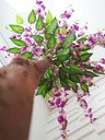 Ver imagem 2 de Planta Artificial Árvore Chuva Lilás 1,60 Metros de Altura