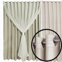 Ver imagem 5 de cortina blackout Veneza corta luz 8,00 x 2,40 c/voal palha