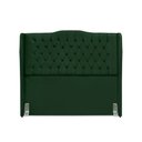 Ver imagem 2 de Cabeceira de Cama Box Casal 140 Cm Dubai Premium - Veludo Verde