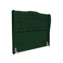 Ver imagem 1 de Cabeceira de Cama Box Casal 140 Cm Dubai Premium - Veludo Verde