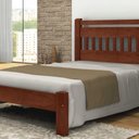 Ver imagem 1 de Cama Queen Size Mônaco Angelim Pedra/tauari Castanho