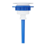 Kit Caixa Acoplada Descarga Acionador Superior Branco Castelo - 5