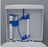 Kit Caixa Acoplada Descarga Acionador Superior Branco Castelo - 2