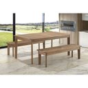 Ver imagem 1 de Mesa em Madeira Maciça Retangular 86x160cm Primavera Bege