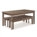 Ver imagem 3 de Mesa em Madeira Maciça Retangular 86x160cm Primavera Marrom