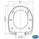 Ver imagem 4 de TAMPA PRIVADA INCEPA EROS ASSENTO SANITARIO SOFT CLOSE PP