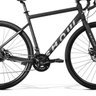 BICICLETA GRAVEL SHOW ARO 700 FREIO A DISCO SHIMANO CLARIS 16 MARCHAS PRETO FOSCO - G - 2
