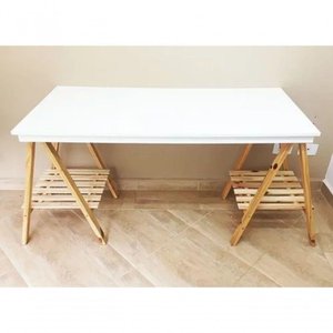 Cavalete 100cm Suporte De Balcão Mesa Natural 100cm