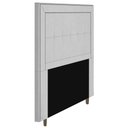 Ver imagem 3 de Cabeceira Box King Size 195cm com Tachas e Frame Branco