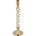 Ver imagem 1 de Castiçal Porta Vela Metal 29x8x8cm Dourado