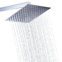 Ver imagem 3 de Ducha Chuveiro Slim 20x20 Cromado com Braço 36cm