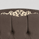 Ver imagem 4 de Cabeceira Cama Casal Queen Greta 160cm Estofada Veludo Design Clássico
