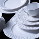 Ver imagem 6 de Prato Fundo Roma Branco Ø22cm Mesa Posta Porto Brasil