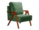 Ver imagem 2 de Poltrona Kiara Cor:veludo Verde 270