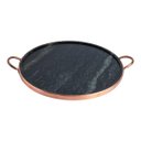 Ver imagem 2 de Kit 5 Formas de Pizza de Pedra Sabão 27cm - Já Curadas