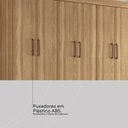 Ver imagem 7 de Guarda Roupa Casal 10 Portas e 3 Gavetas New Murano - Amêndola Touch