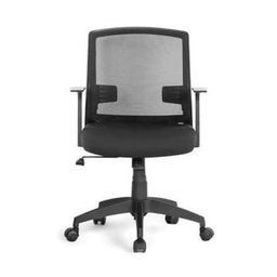 Cadeira Office Entrada com Braços Fixos Preto Multilaser - G - 1