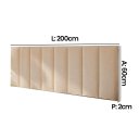 Ver imagem 2 de Cabeceira Modulada Alicia 8 Módulos Queen/ King 100% MDF Linho Premium