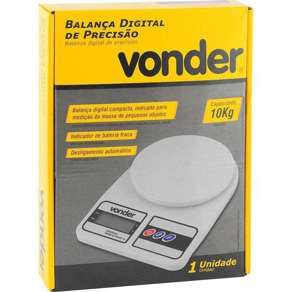 Balança Digital de Precisão Capacidade 10kg Vonder - 2