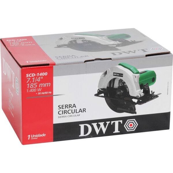 Serra Circular 1400W 7.1/4" SCD1400 220V DWT - 6
