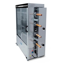 Assador de Frango Rotativo a Gás Metvisa 40kg 127v Aser.40 - 2
