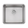 Cuba de Embutir Quadrum 45 U Tramontina 45 X 40 X 20 Cm em Aço Inox Acetinado - 1