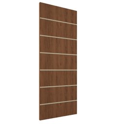 Porta de Madeira Frisada U.v 210cm X 80cm -r50vl:imbuia - 2